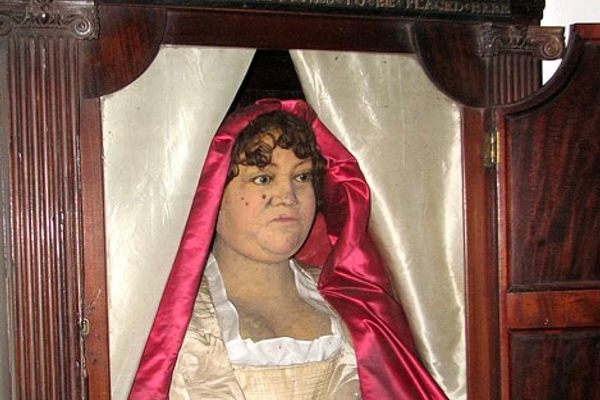 Sarah Hare has been waiting here for centuries.