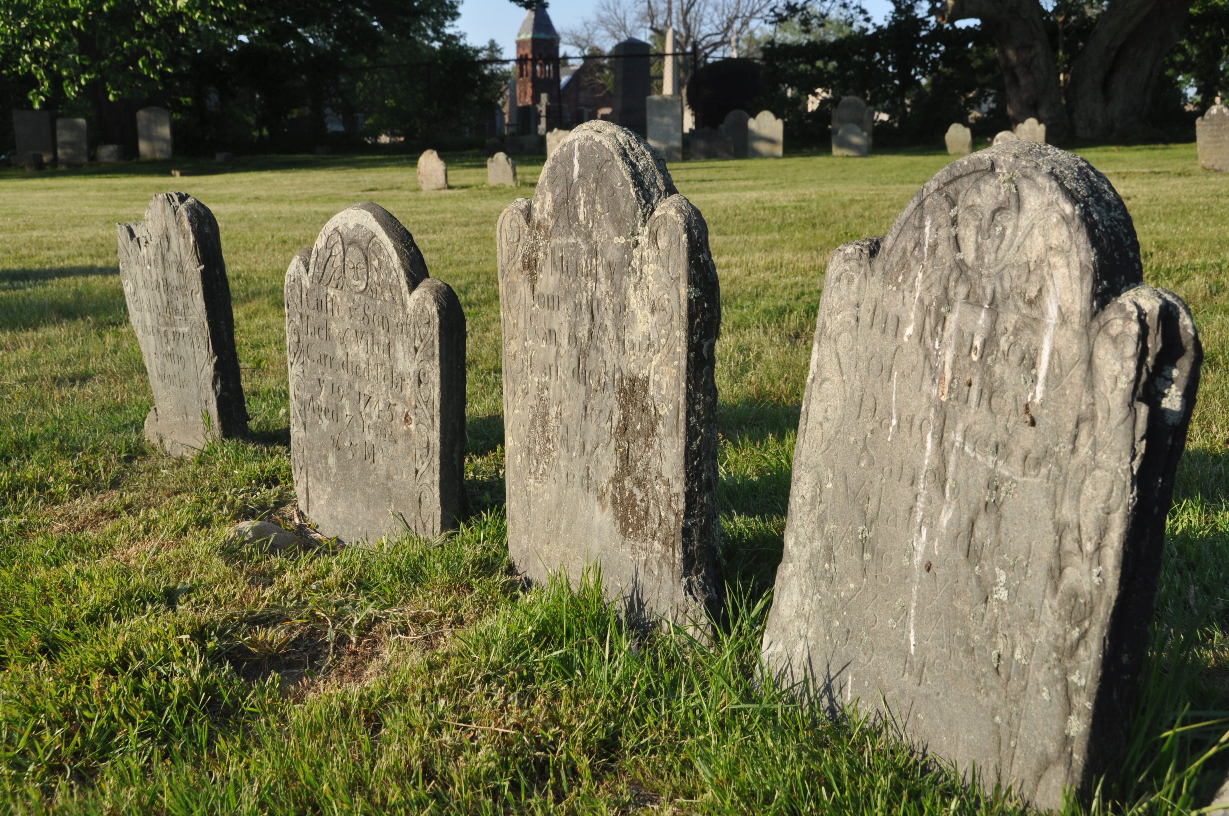 Siblings: Cuffe, Jack, Tom, and Nancy, 1745-1754.