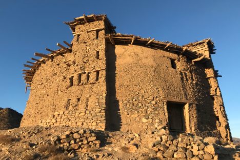 Shrine of Sidi Moussa (door and lookout towers)