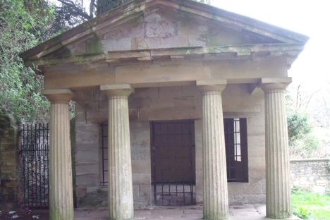 The Count's House entrance.