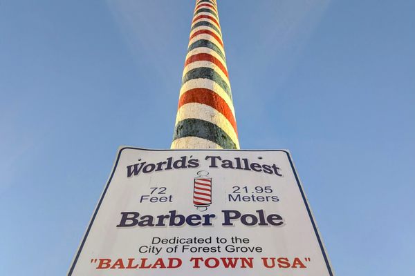 World’s Tallest Barber Pole