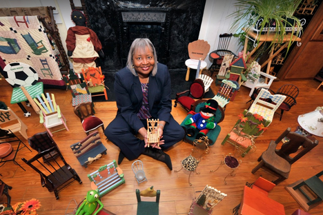 Barbara H. Hartsfield and her chairs