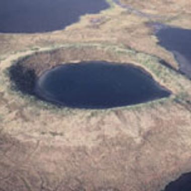collapsed pingo