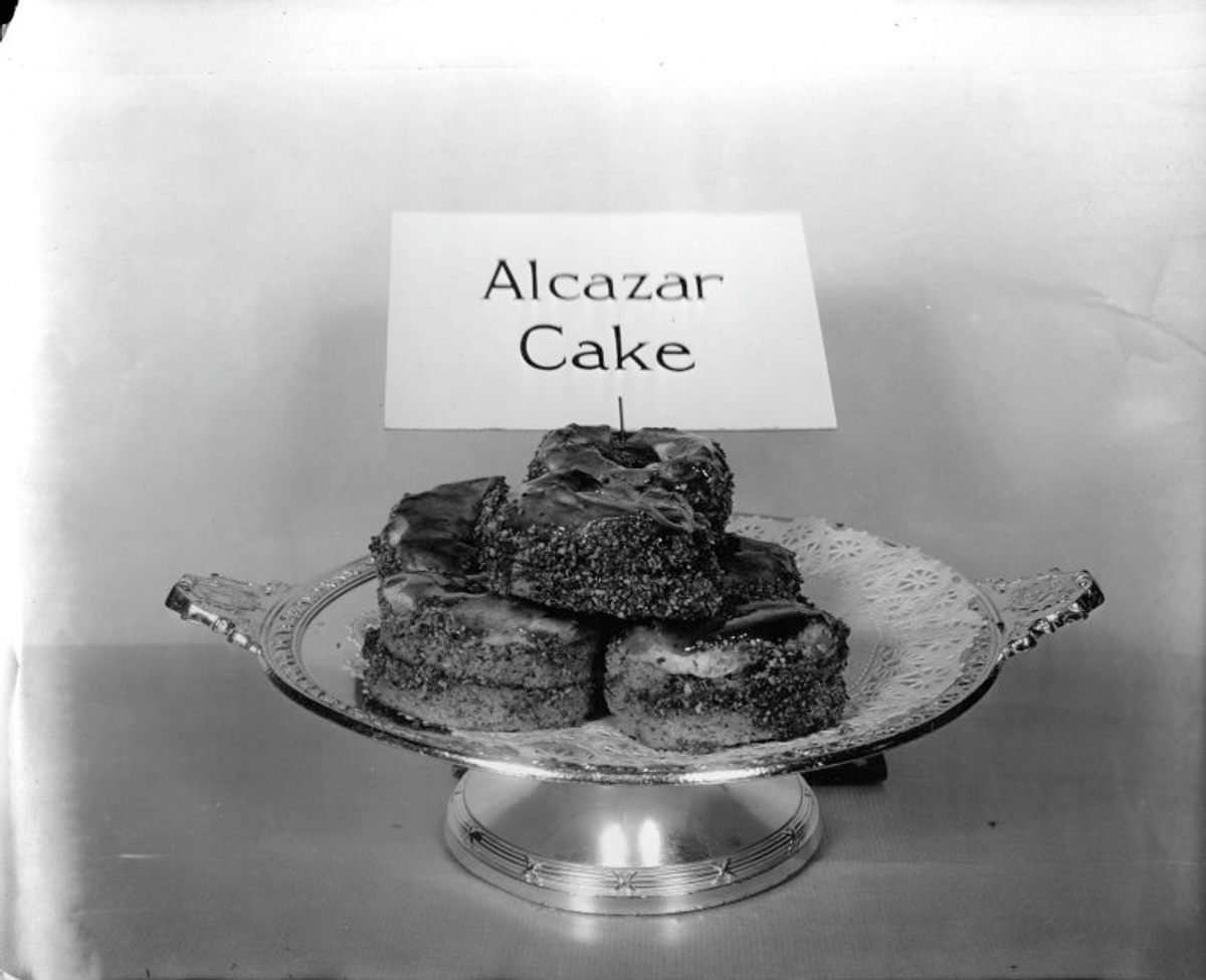 Alcazar Cakes made with potato flour.