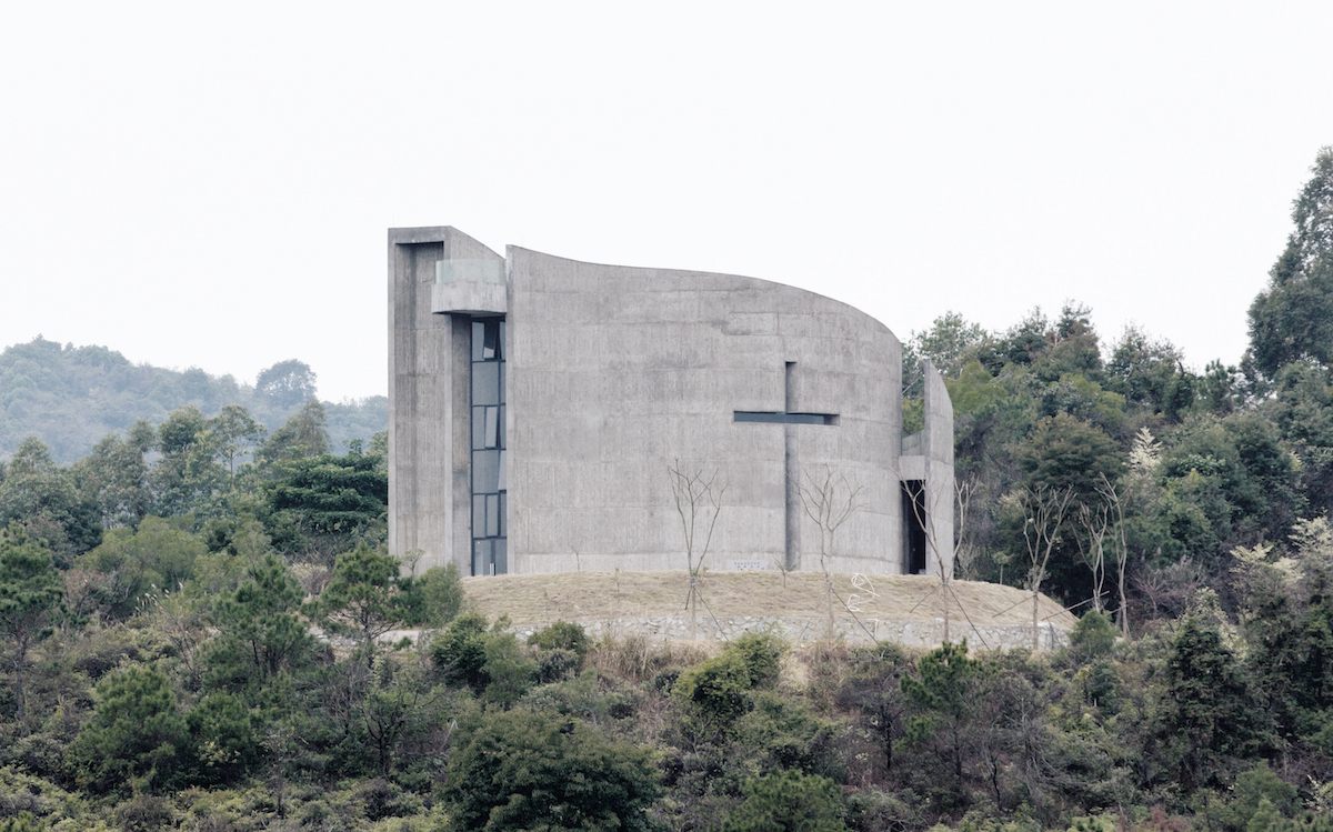Church of Seed, O Studio, 2011, Luofu Mountain, Huizhou, Guangdong, China.