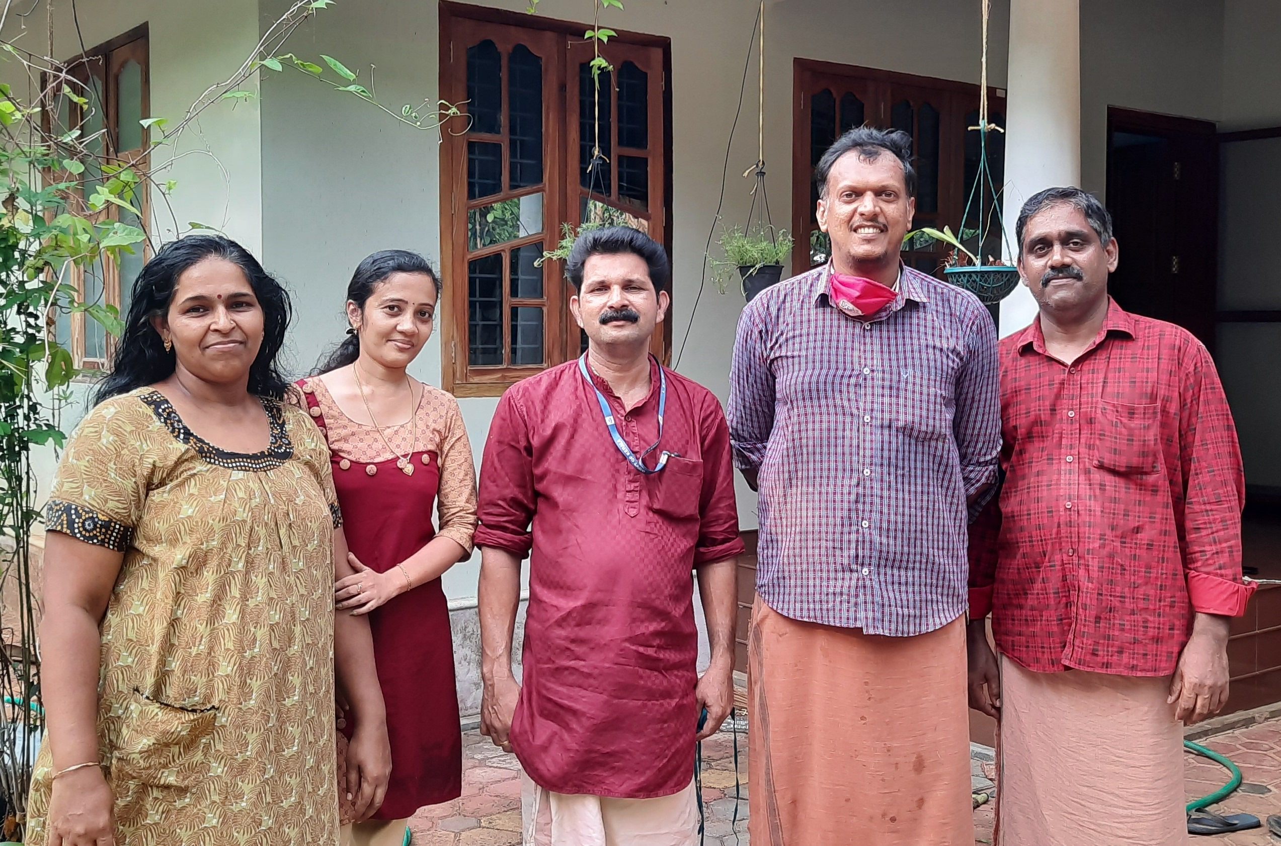 Local mango lovers who have helped identify varieties.