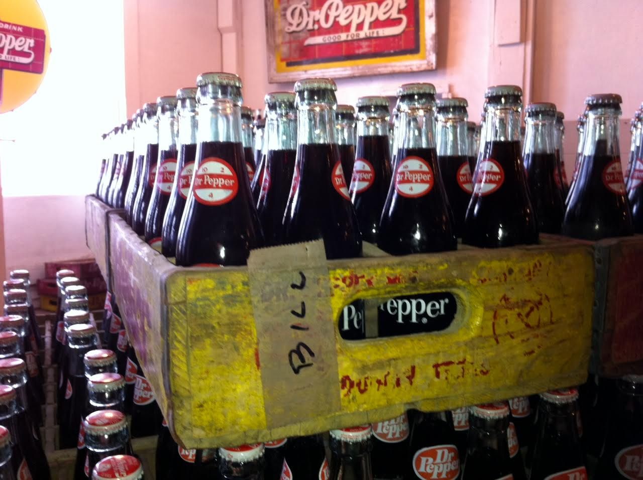 does dr pepper come in glass bottles