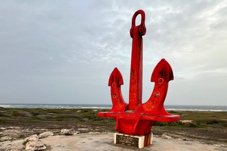 Aruba's Big Red Anchor