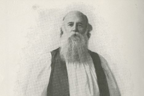 A portrait of John Alexander Dowie, early 1900s.