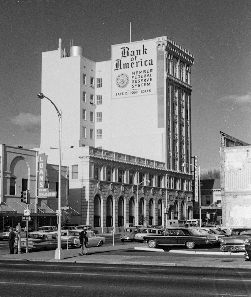 Downtown Fresno, 1964. 