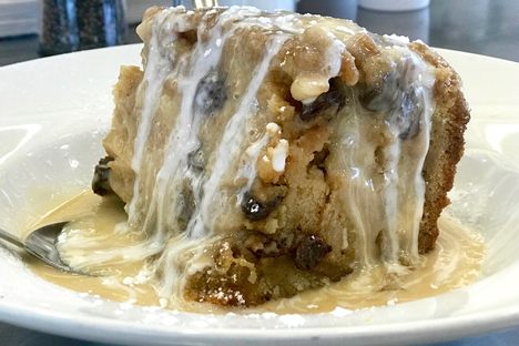 Pops' Root Beer Bread Pudding