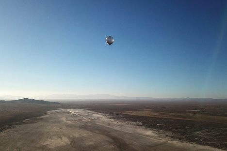 Scientists lofted balloons in summer 2019 to detect aftershocks of an earthquake in Ridgecrest, California. 