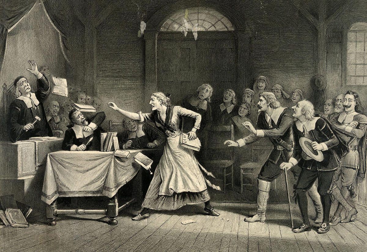 Oomancy and other methods of fortune-telling were seen as signs of witchcraft in 17th-century New England.