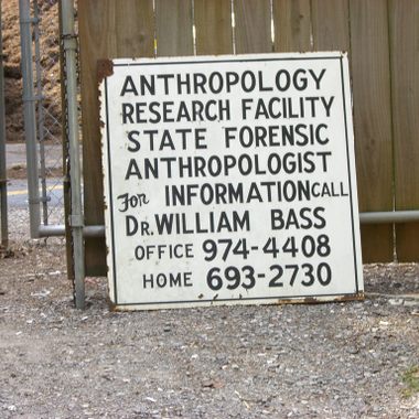 The Body Farm.