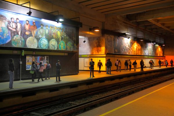Copilco Station.