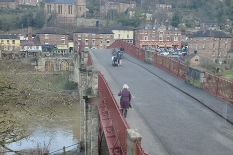 View from toll house