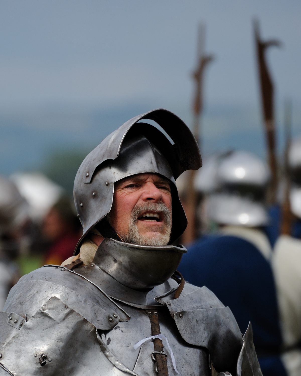 Every once in awhile there's an opportunity to show off your knightly prowess—such as this reenactment of the Battle of Tewkesbury.