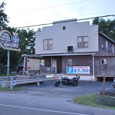 Facade of the eatery