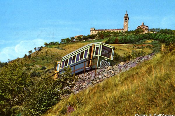 Old postcard of the tramway 
