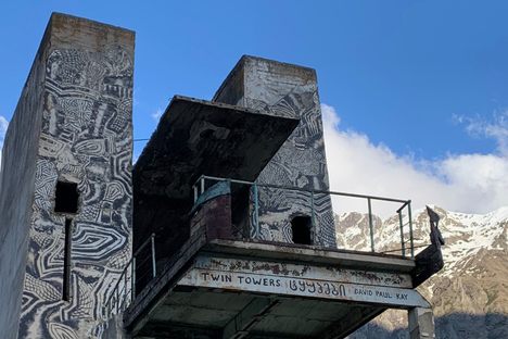 Kazbegi Twin Towers