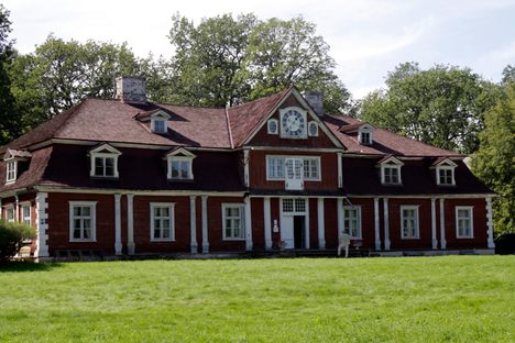 View to the manor house