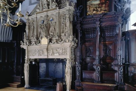 Ornate original features.