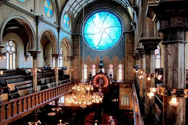 The Eldridge Street Synagogue and Museum.