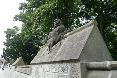 Animal Wall at Cardiff Castle