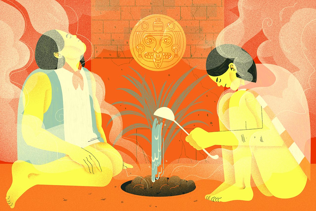 For Ancient Mesoamericans, the best way to chill was to get really, really hot.