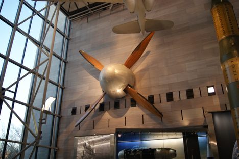 The propeller can currently be found in the Air and Space Museum.