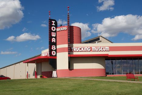 Entrance to Iowa 80 Trucking Museum