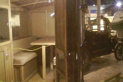 The oldest camper in the whole museum.  Built circa 1910.