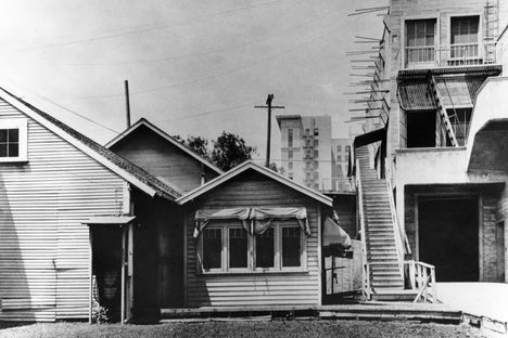 The barn in Hollywood in 1913.
