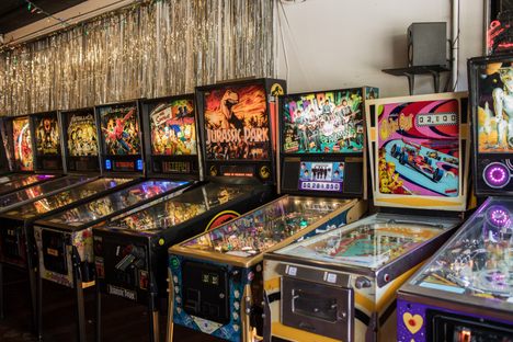 There are dozens of machines to choose from.