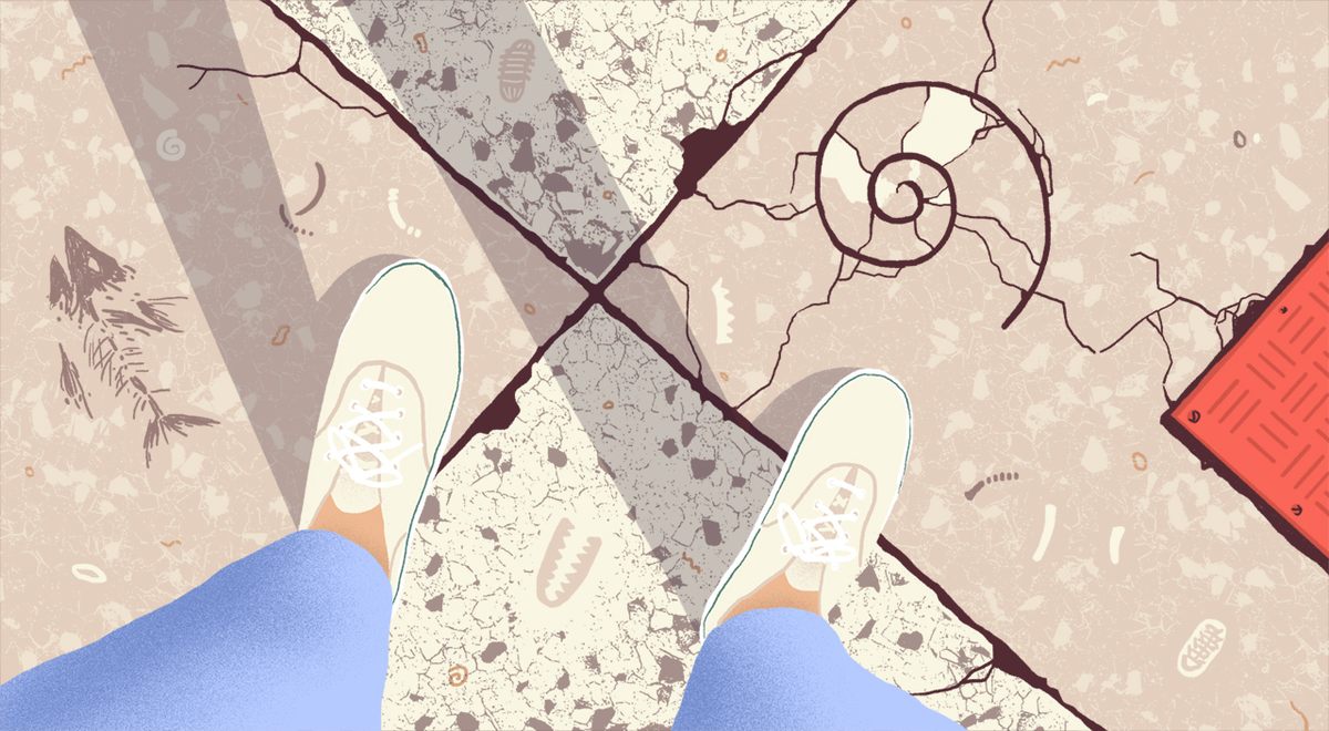 And don't forget to look down.