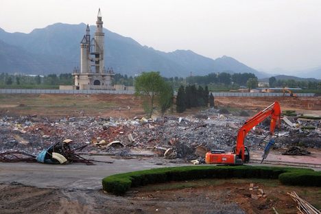 Wonderland Lost: The Abandoned Beijing Amusement Park is Razed