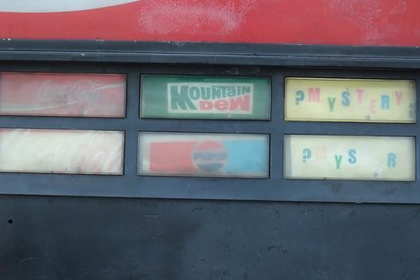 Mystery Soda Machine