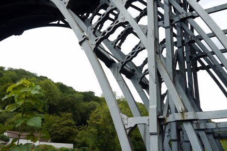 Iron Bridge details from below