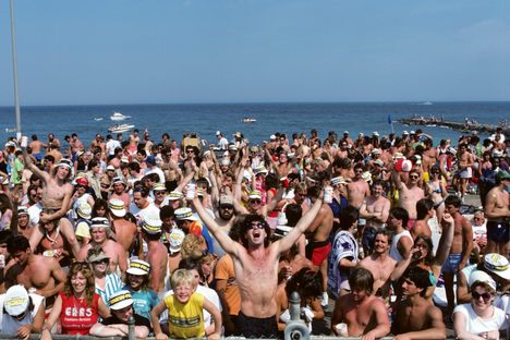In Asbury Park, New Jersey, summer visitors are known as "bennies." On the southern Jersey shore, the same visitors are "shoobies."
