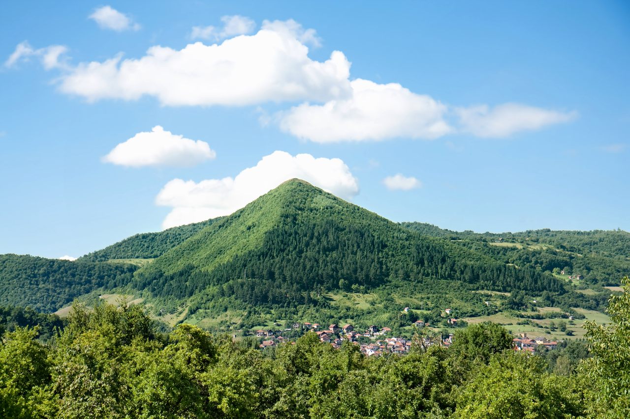 An alleged ancient alien pyramid looms over the Bosnian town of Visoko, attracting believers both famous and obscure.