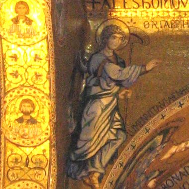 The apse with the Christ Pantocrator.