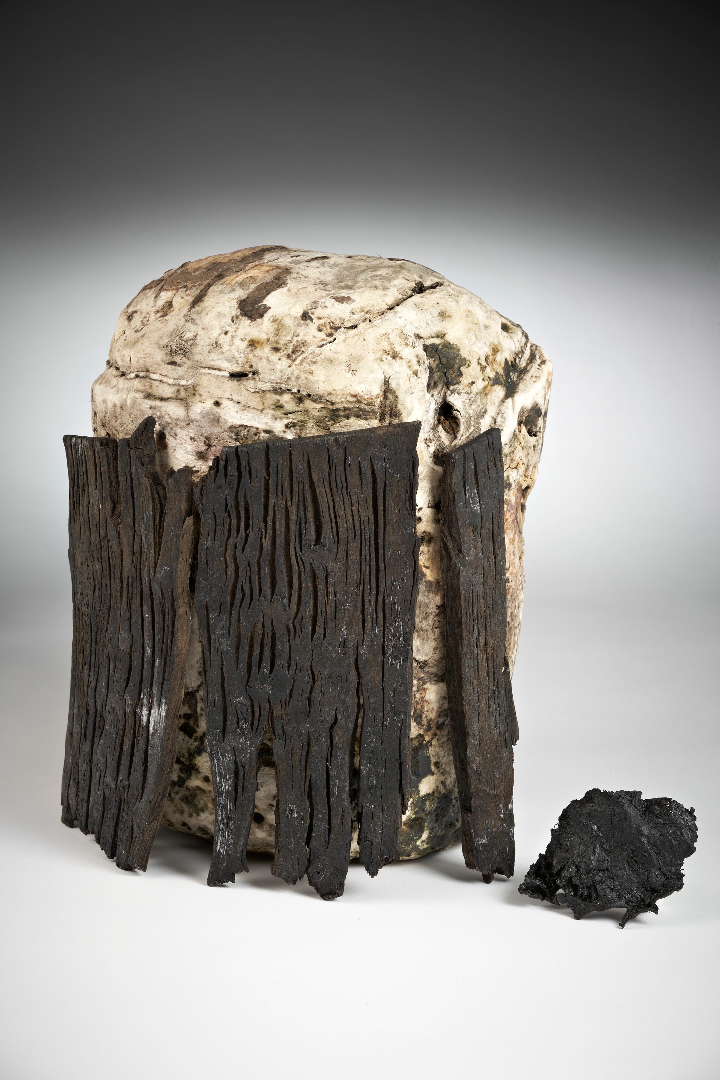 This bog butter dates to 775-895, and was stored in a wooden container.