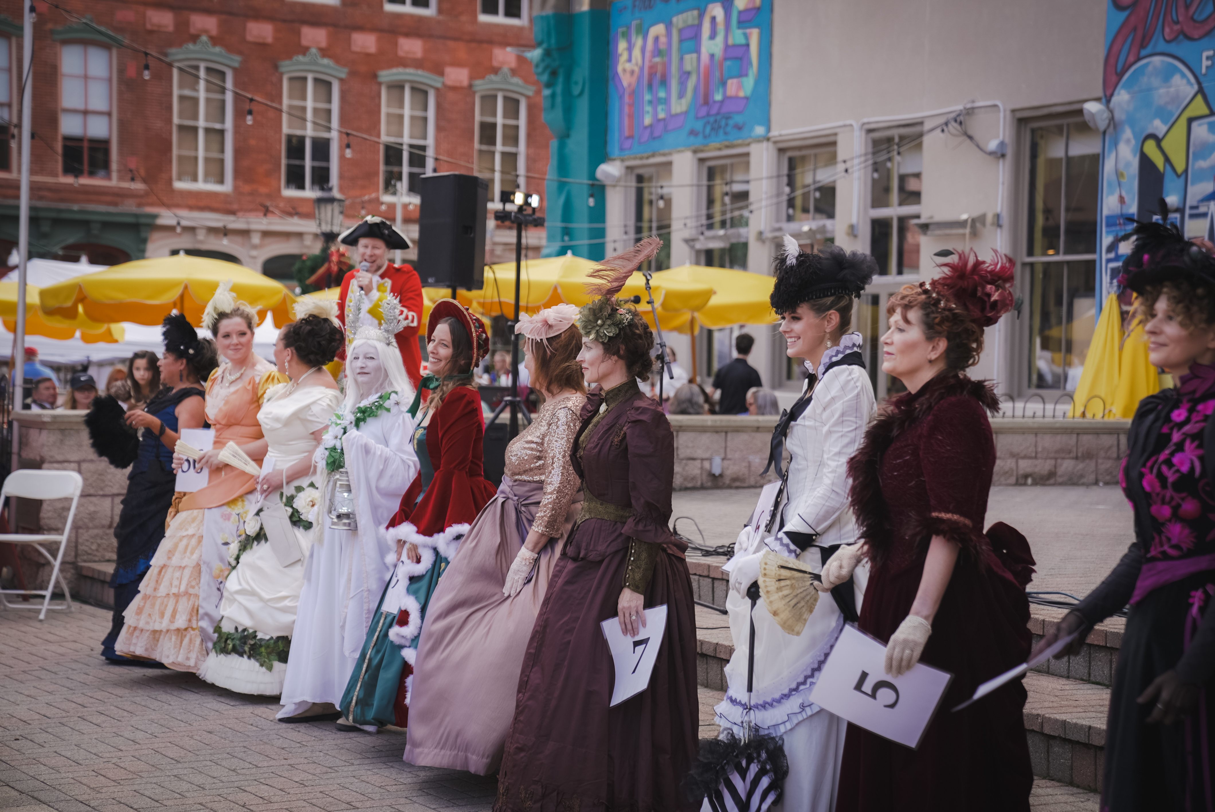 Victorian dress-up at Dickens on The Strand.