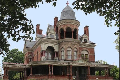 Seiberling Mansion in Kokomo, Indiana