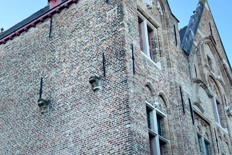 Smallest Gothic Window in Bruges