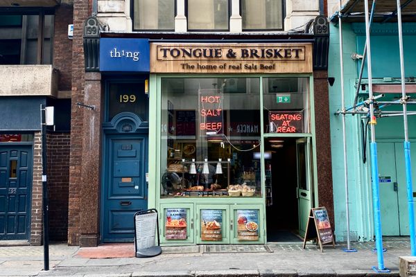The exterior of Tongue & Brisket.