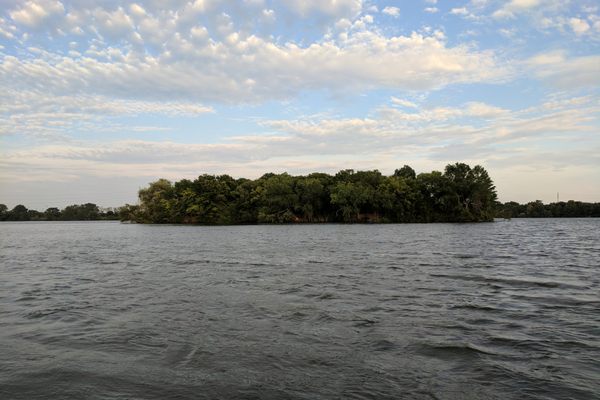 View of Snake Island.