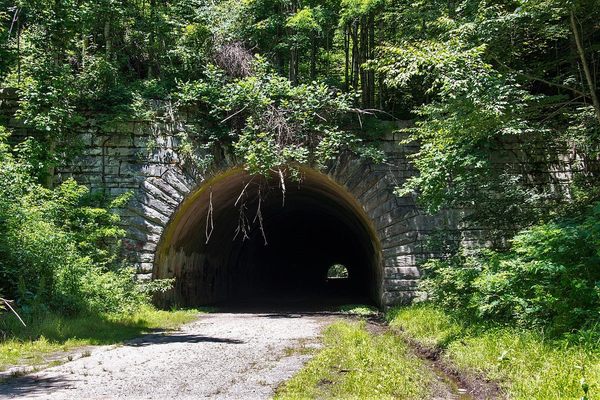 Tunnel at the end of the road.
