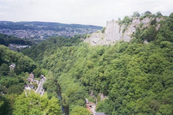View from the cable car.