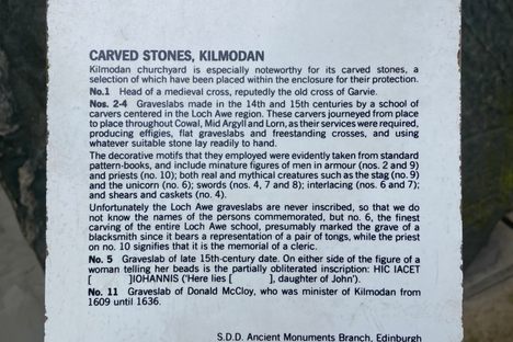 Kilmodan Stones